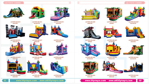 Lilytoys Wholesale Inflat Jumping Kids Giant Inflatable Bounce House Commercial Bouncy Castle With Slide Combo