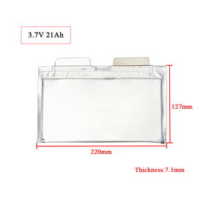เซลล์แบตเตอรี่ลิเธียมไอออนแบบพ็อกเก็ต Huzhou NCM <span class=keywords><strong>3.7</strong></span> 3.7V 18Ah 20Ah 21Ah Li-NMC Microvast Prismatic Lipo-AKKU - Product Image 4