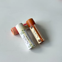 Baume à lèvres cylindrique biodégradable de haute qualité Tubes en carton en papier kraft Push up Tube en papier bâton de parfum avec étiquette personnelle