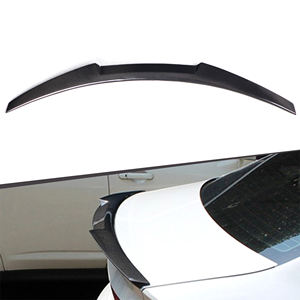 Becquet de coffre arrière noir brillant, accessoire à lèvre de coffre, compatible avec la <span class=keywords><strong>Audi</strong></span> <span class=keywords><strong>A3</strong></span> 8V S3 RS3 2014 — 2020 - Product Image 1