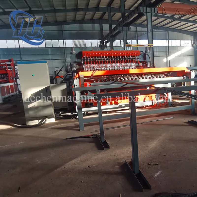 हेबेई रीबार कंक्रीट स्वचालित सुदृढ़ीकरण स्टील वायर मेष वेल्डिंग मशीन उत्पादन लाइन