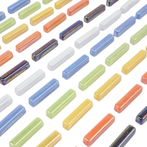 Đặc biệt men thủy tinh <span class=keywords><strong>mini</strong></span> sọc lỏng cầu vồng óng ánh tự làm thủy tinh thủ công Gạch <span class=keywords><strong>Mosaic</strong></span> - Product Image 5