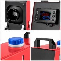 Split 5KW Dizel Isıtıcı 12V 24V 220V Üçü Bir Arada Güç 0.1-0.48L/H Kamyon RV Van Garaj için Dijital LCD Kontrol Cihazı