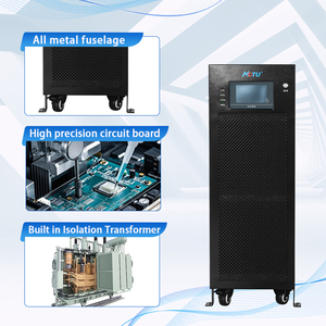 Système d'alimentation sans interruption (ASI) triphasé 120 kVA 120 kW avec batterie de secours 15 min 100 % charge pour système de contrôle de données PLC - Product Image 5