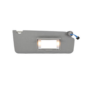 Pare-soleil gris 83280-TG7-A12ZB droit pour Honda Pilot 2017-2021, monté sur le toit, en PVC - Product Image 1