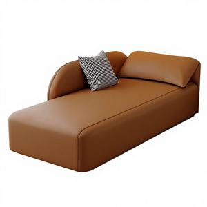 Poltrona Empress in Stile Italiano Minimalista, Divano Pieghevole a Forma di <span class=keywords><strong>L</strong></span> con Schienale a Orecchie di Elefante per Soggiorno, Camera da Letto, Hotel e Pensione - Product Image 4