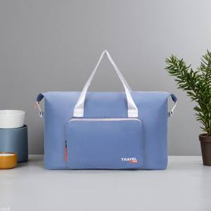 กระเป๋าเดินทางเบลเลียนความจุขนาดใหญ่กระเป๋าเดินทางแบบพับได้สีฟ้าสำหรับทุกเพศฤดูร้อนปี 2024 - Product Image 4