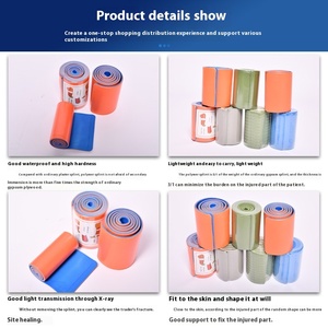 Splint polimer plastik ortopedi pelat rol sumber daya Manual darurat alat fiksasi eksternal fraktur hewan peliharaan - Product Image 5