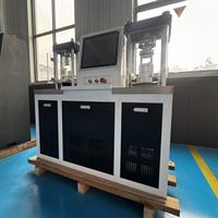 Máquina Electrónica para Pruebas de Flexión y Compresión del Cemento, Equipo de Prueba de Presión