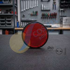 Nouveau COS.PEL. Réflecteur ROUGE - 6,0 cm - Composant Électrique - Product Image 2