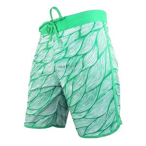Pantalones de playa de verano para hombre de color blanco, cómodos, duraderos, transpirables, con cordón de cintura ajustable y pantalones cortos de diseño elegante - Product Image 5