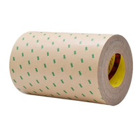 Ruban adhésif tissé double face personnalisé 0,15 mm 3M 99786, rouleau de 305 mm x 55 m, ruban transparent 3M pour mousses EVA, tissus et plastiques, ruban acrylique 3M