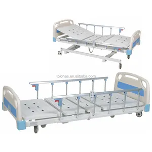 Lit d'examen électrique réglable, cadre de lit d'hôpital, Super bas, soins, LHR8341