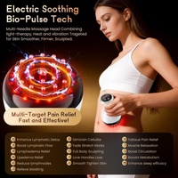 Masseur de drainage lymphatique 4-en-1 et outil de massage anti-cellulite, masseur sculptant le corps pour les jambes, les bras et le ventre