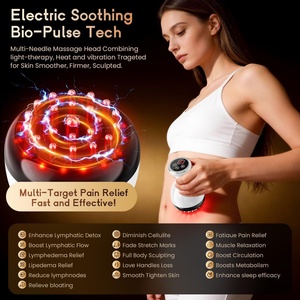 4-in-1 Lymphatic Drainage <b>Massager</b> & Anti Cellulite Massage Tool, Body Sculpting <b>Massager</b> for Legs, <b>Arms</b> & Belly - Product Image 4