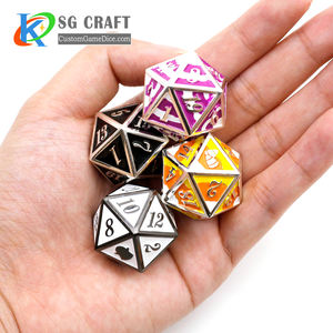 Usine de gros Camouflage rouge bleu vert D4 D6 D8 D10 D12 D20 D % Dnd <span class=keywords><strong>jeu</strong></span> de dés <span class=keywords><strong>en</strong></span> métal personnalisé <span class=keywords><strong>RPG</strong></span> polyèdre dés de <span class=keywords><strong>jeu</strong></span> - Product Image 2