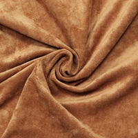 Tissu en daim synthétique de qualité supérieure, super doux, non extensible, haute résistance des couleurs, pour vêtements, vestes et manteaux