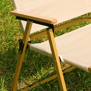 Chaise d'extérieur portable, sans installation requise, chaise pliante légère en alliage d'aluminium pour pique-nique et pêche - Product Image 3