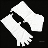 Gants longs pour les soins des mains et chaussettes pour les pieds pour les amateurs de nail art – Soin hydratant et réparateur pour mains et pieds secs, idéal pour le spa à domicile