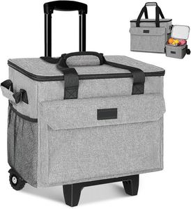 Bolsa Refrigerante Plegable Impermeable Personalizada, Superventas, en Múltiples Especificaciones, Reutilizable/para Entrega de Alimentos/para Carrito - Product Image 1
