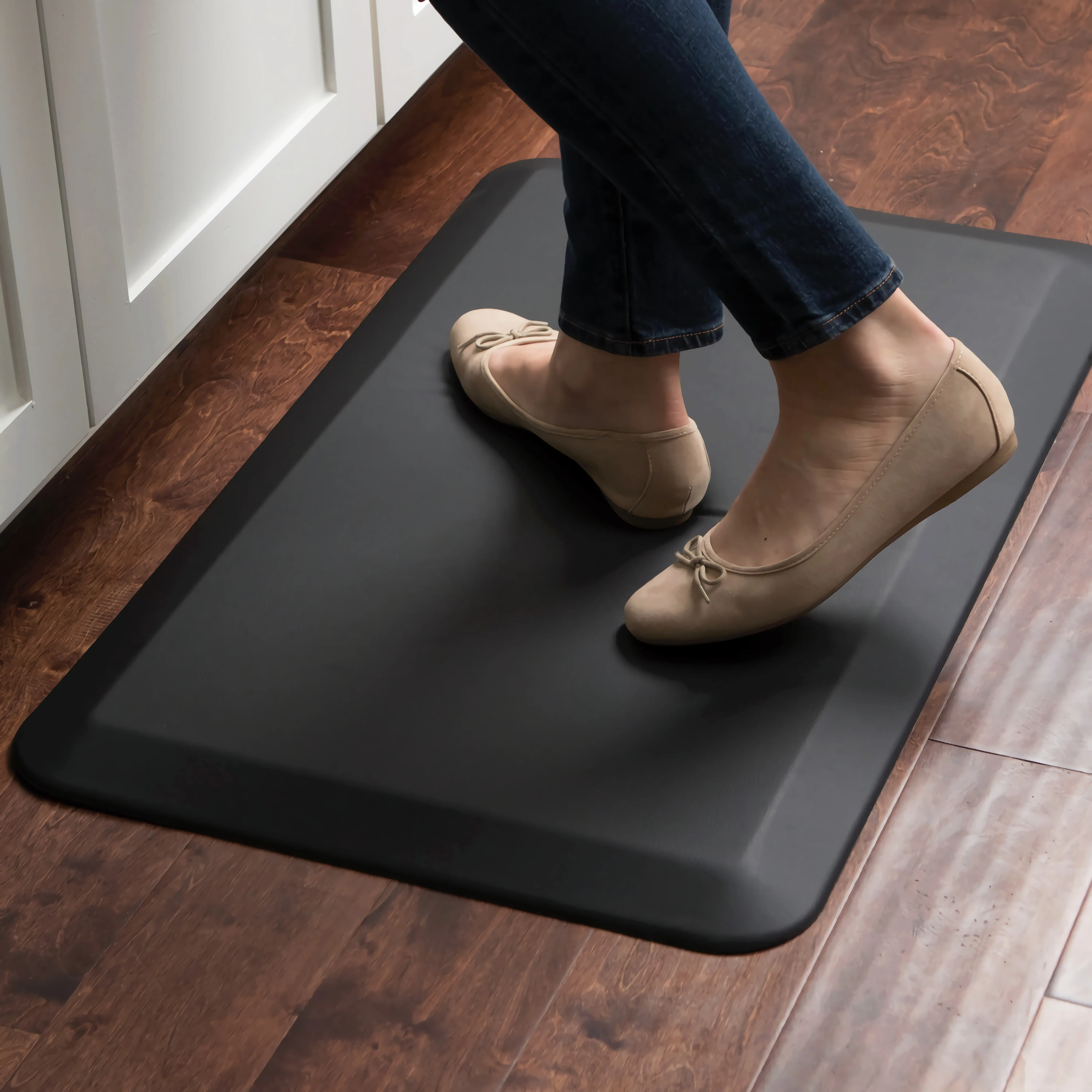 StepMat Eco-friendly 100% PU 3/4'' thick cushioned memory foam comfort floor mat Anti-fatigue kitchen mat anti fatigue mat