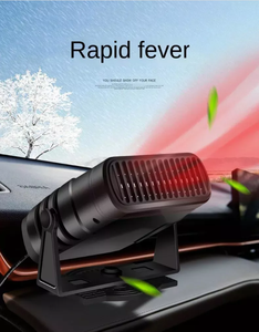 Ventilador de Aire Frío y Caliente para Auto, 12V/24V 120W/150W, Alimentado por USB, Material ABS, Negro + Blanco, para Autos, Camiones, Autobuses, Barcos, Ventilador de Calefacción y Refrigeración - Product Image 4