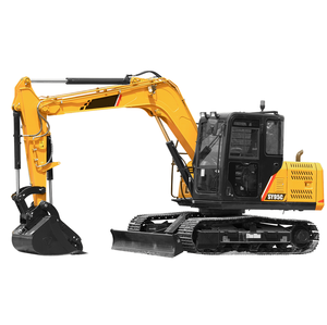 Produits les plus vendus : Mini-excavatrice sur chenilles hydraulique Sy95c de 9,5 tonnes pour la construction - Product Image 1