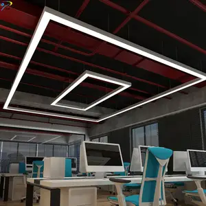 Plafonnier LED Commercial d'intérieur, lampes de table de billard linéaire pour magasin, salle de sport, restaurant
