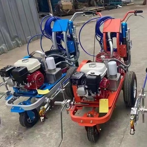 Đường Giao Thông Sơn Đi Xe Trên Giá Cả Hợp Lý Tay Đẩy Xăng Động Cơ Sơn Tước Máy Đường Đánh Dấu Máy - Product Image 4