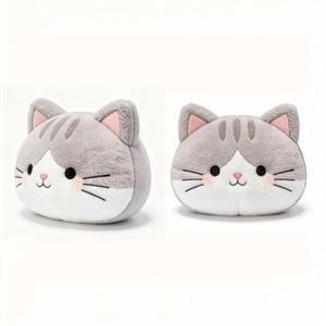 Nuevo Diseño de Peluche de Gato de Dibujos Animados, Peluche de Gato Personalizado, Almohada Suave para Sofá, Decoración, Peluche de Gato de Tamaño Personalizado - Product Image 2
