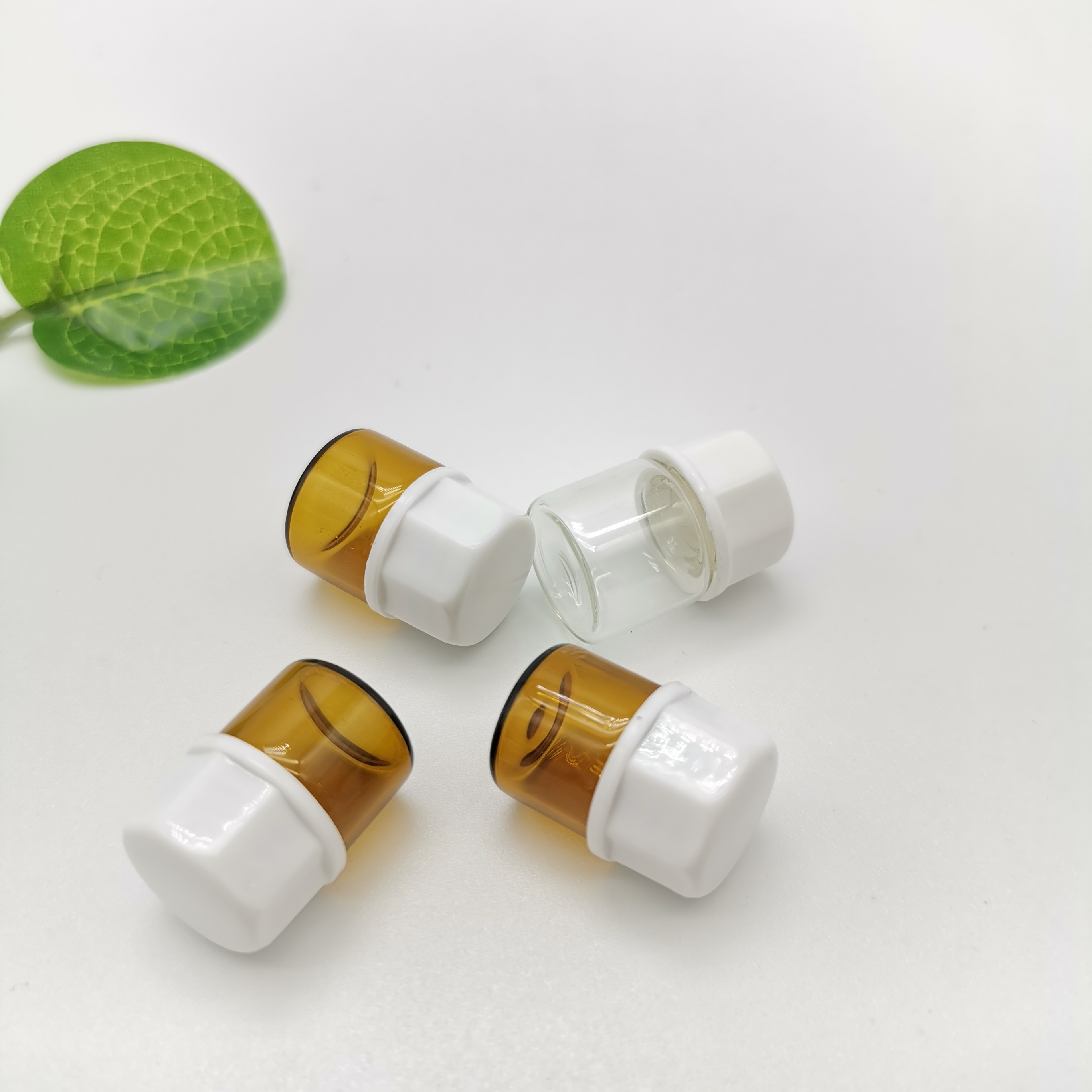 2ML Amber Glass Perfume Sample Vials