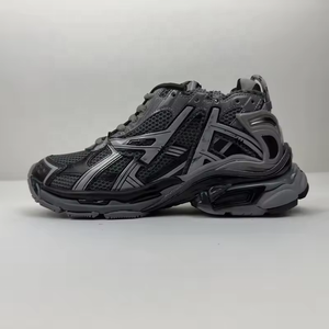 2026 High Quality Men <b>Black</b> Shoes Designer Casual Sneakers <b>Runner</b> Comfortable Women's Walking Style EVA Midsole PVC Upper - Product Image 2