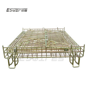 Şarap endüstrisi için hafif çelik Q235 yarım açık kapı Metal tel örgü kafes - Product Image 3