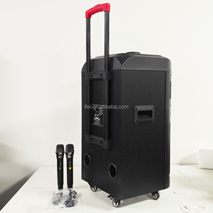 IFeiGift Enceinte d'extérieur nouvelle génération 12 pouces avec haut-parleur de basses TWS et double microphone sans fil MT-1214 - Product Image 3