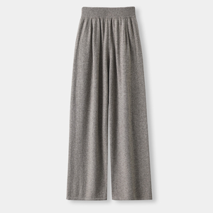 Custom Hot Selling <strong>Drawstring</strong> Elastic Waist Straight Autumn Casual Loose Wool Lace <strong>Pants</strong> - Product Image 3