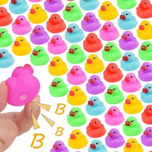 Customized Shape Logo Jesus Loves You Doll for Kids <b>Bath</b> Toy Float Birthday Party Gift Squeezing Rubber Ducky - Product Image 5