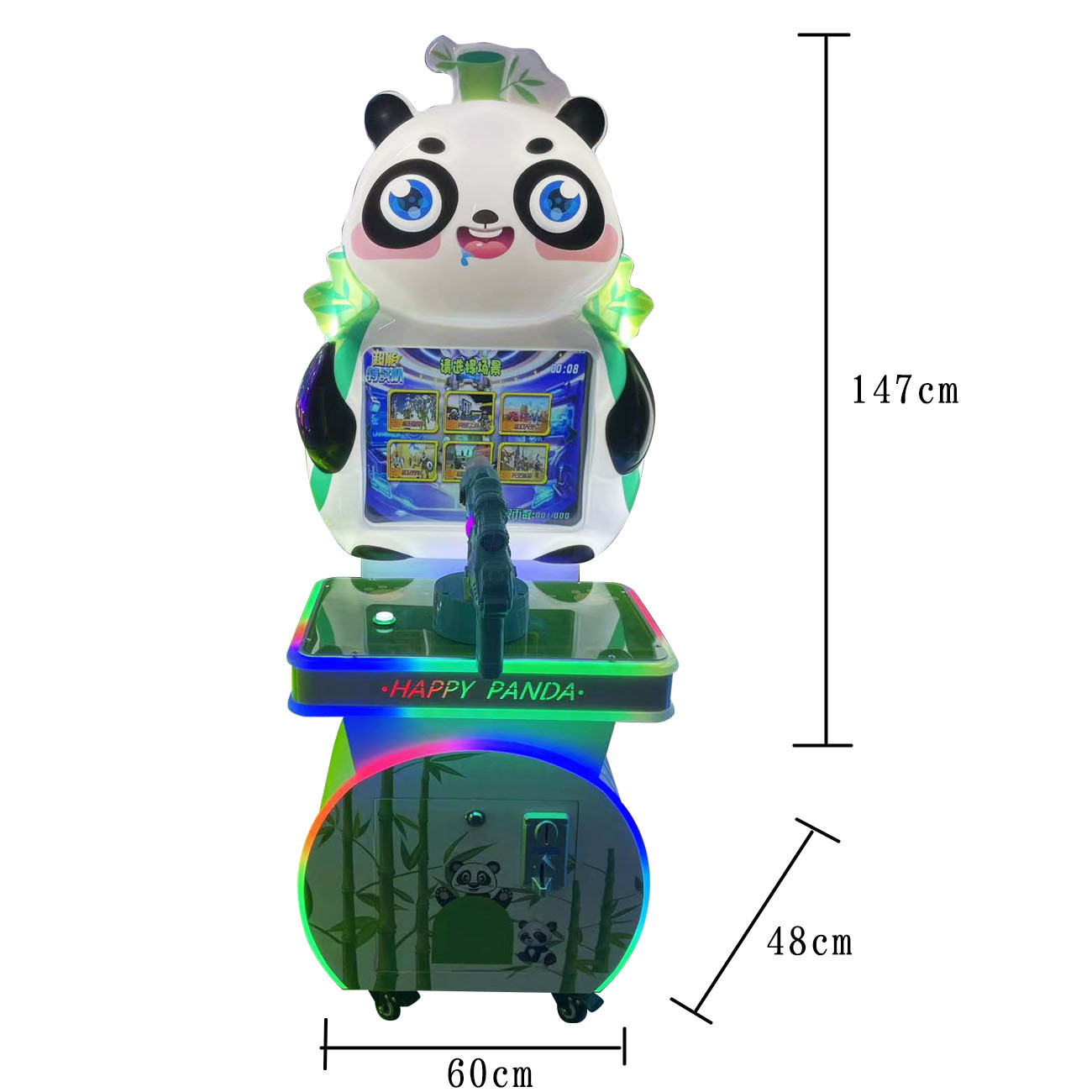 Pistolet unique série Panda