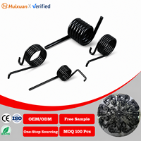 Ressort de torsion en acier au carbone galvanisé, ressort de formage de fil sur mesure, ressort à bouton, ressort pour poubelle, ressort pour balai, ressort pour voiture, ressort pour jouet électrique, ressort médical