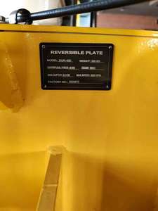 New 400kg Gasoline Reversible <b>Plate</b> Compactor with Manual Clutch Best Price Manual <b>Vibrating</b> Earth Compactor - Product Image 6
