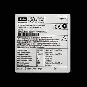 Variador de Frecuencia Drive 590P-53235010-P00-U4A0 Serie DC590+, 35A, 4 Cuadrantes, 220-500V, Trifásico, para Control de Velocidad de Motor - Product Image 3