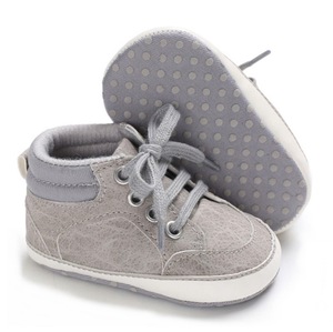 Bébé Casual Chaussures Bébé Semelle Souple Crib Baskets à Lacets - Product Image 4