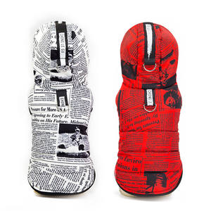 Harga pabrik kustom mantel anjing kecil <span class=keywords><strong>tartan</strong></span> pakaian musim dingin mantel anjing bulu tebal - Product Image 1