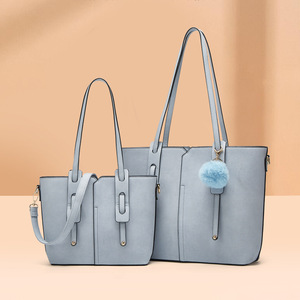 Bolso Tote de Gran Capacidad con Cierre, Color Sólido, para Viajes Diarios, Diseño Moderno, Material de Poliéster, Nuevo Estilo para Mujer - Product Image 2