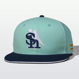 Lanhai - Gorra Deportiva Snapback de 6 Paneles con Logotipo Bordado en 3D Personalizado de Alta Calidad al por Mayor, Gorra Snapback de Hip-Hop con Visera Plana - Product Image 3