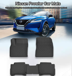 Tapis de sol de voiture 3D de luxe imperméables pour Qashqai, <span class=keywords><strong>Escape</strong></span> et Equinox 2024 - Ensemble complet 3 pièces 3 mm d'épaisseur - Product Image 2