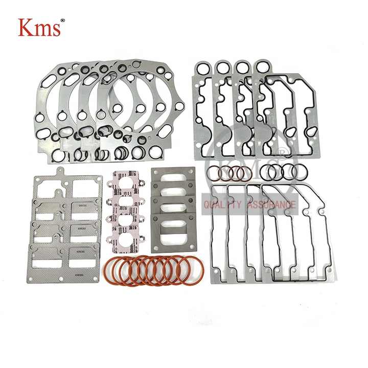 KMS high quality engine gasket QSK45 K45 4376325 quadrant cylinder 