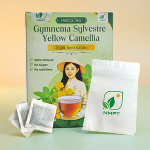 Gymnema Sylvestre Yellow Camellia Herbal <b>Tea</b> Bags Vietnamese Origin Premium Organic for Holistic Daily Use Private Label - Product Image 1