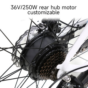 Bicicleta Eléctrica de Montaña TXED Popular de 27.5'' con Cuadro de Aleación, Frenos de Disco Mecánicos, Batería de Litio de 36V/10.4 AH - Product Image 4