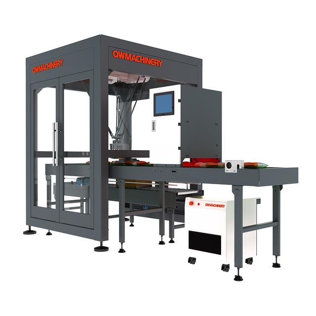 3 Axis Fully Automatic Industrial Robot with Intelligent Vision for Food & Beverage Cartons Packaging Wood Material Handling