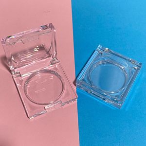 Estuche de maquillaje transparente cuadrado para polvos compactos de 39,5 mm, para iluminador, sombra de ojos, corrector, unisex, para todo tipo de piel - Product Image 4